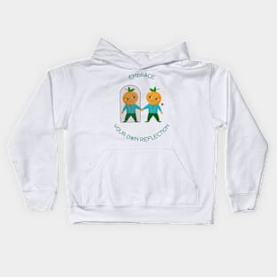 Embrace Your Own Reflection Self Love Kids Hoodie